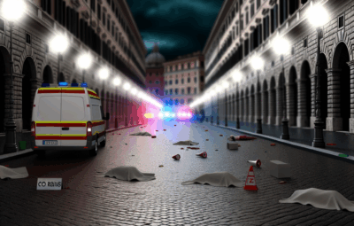Incidente mortale a Roma in via di Tor Cervara: muore un uomo la mattina di Pasqua 2025