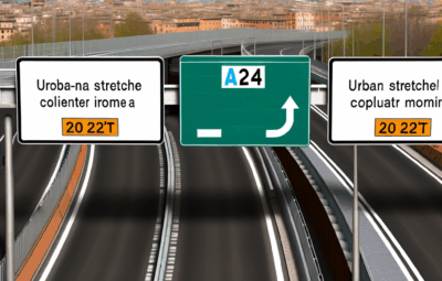 Chiusura A24 Roma 22-23 aprile 2025: tratto urbano interdetto per lavori notturni