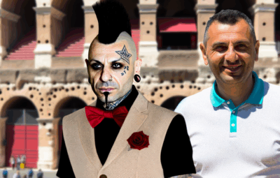 Tony Effe e Francesco Totti insieme al Circo Massimo: il video virale che infiamma Roma