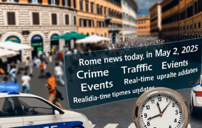 Notizie Roma oggi 2 maggio 2025: cronaca, traffico, eventi e aggiornamenti in tempo reale