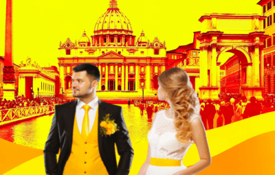 Rudi Garcia e Francesca Brienza: matrimonio da sogno a Roma tra amore, eleganza e passione giallorossa