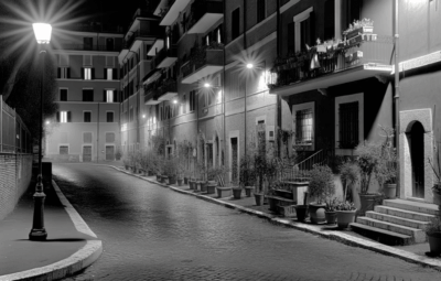 Strade al buio a Roma Nomentano: i cittadini denunciano pericoli e disagi nel quartiere Bologna