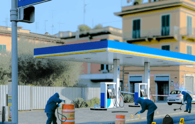 Rapina a Roma Est: benzinaio accoltellato in via Fosso dell’Osa, caccia all’aggressore