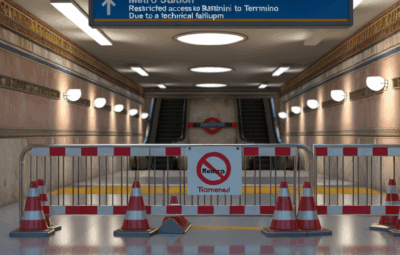 Metro A Roma: accesso limitato alla banchina per Battistini a Termini per guasto tecnico