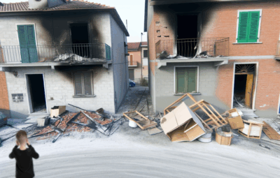 Spinaceto, famiglie sfollate ancora senza casa dopo l’incendio: la rabbia dei residenti