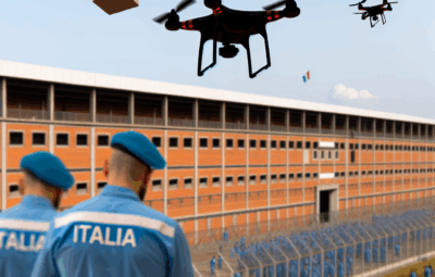 Droni usati per introdurre droga nel carcere di Rebibbia: maxi operazione della polizia