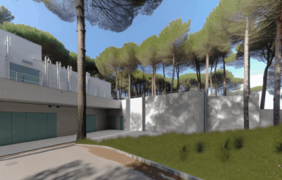 Auditorium di via Albergotti: al via i lavori per riqualificare l'area esterna nella Pineta Sacchetti