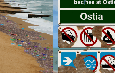 Ostia, spiagge libere vandalizzate: allarme sicurezza e degrado sul litorale romano