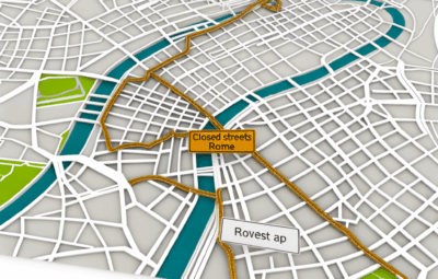 Strade chiuse a Roma il 14 e 15 giugno 2025: mappa, eventi e deviazioni